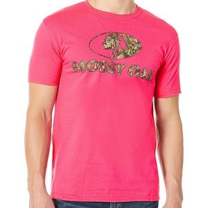 NWT Pink Mossy Oak Mens T-Shirt sz XL